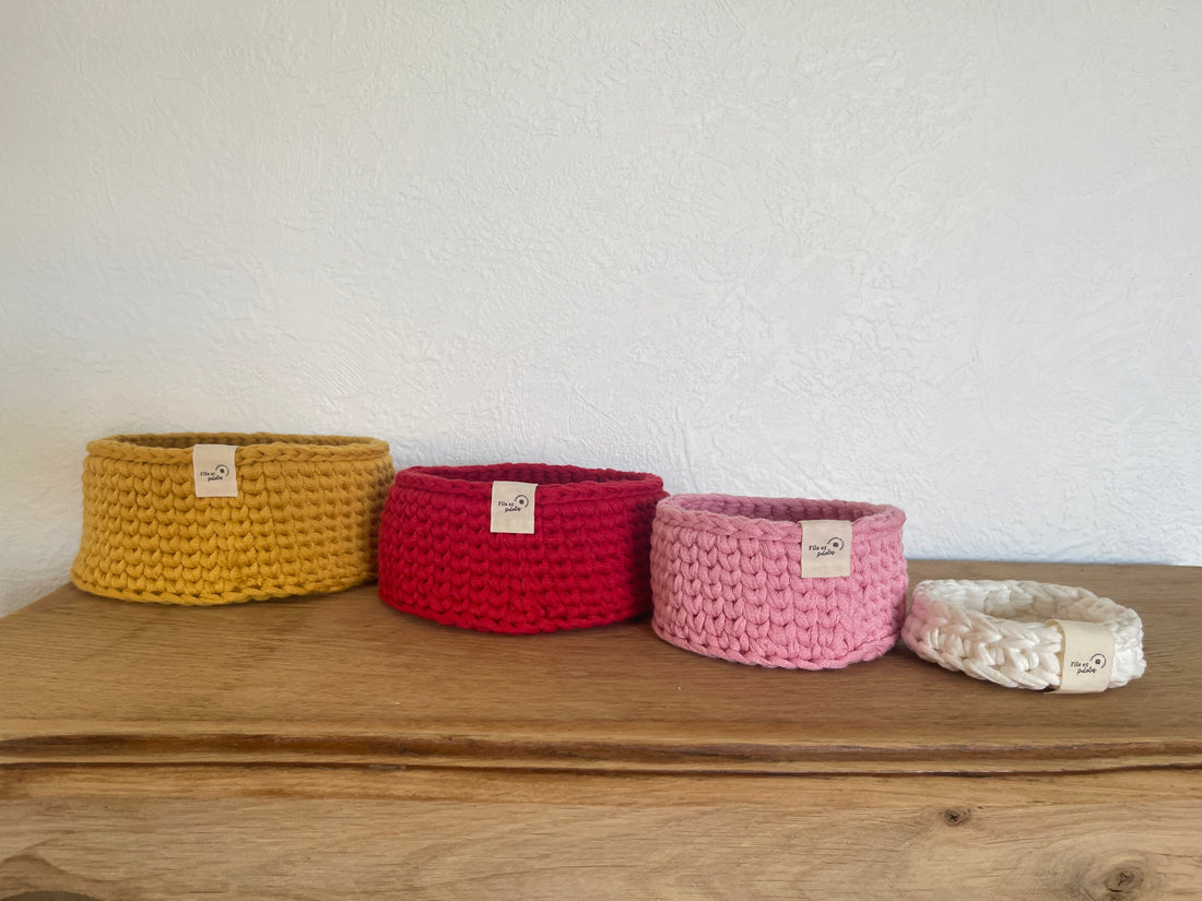 Mes paniers de rangement sont les plus beaux !!