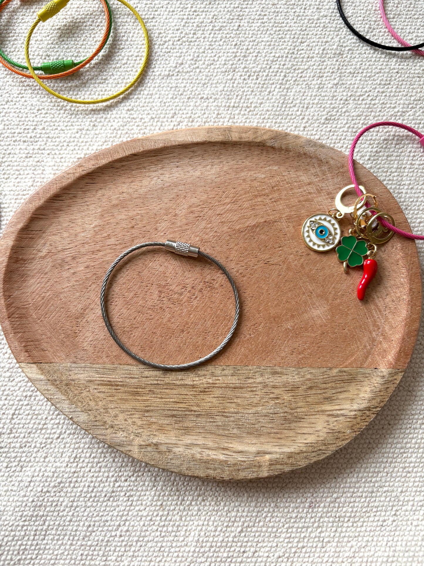 Anneau de rangement pour marqueurs de maille tricot & crochet