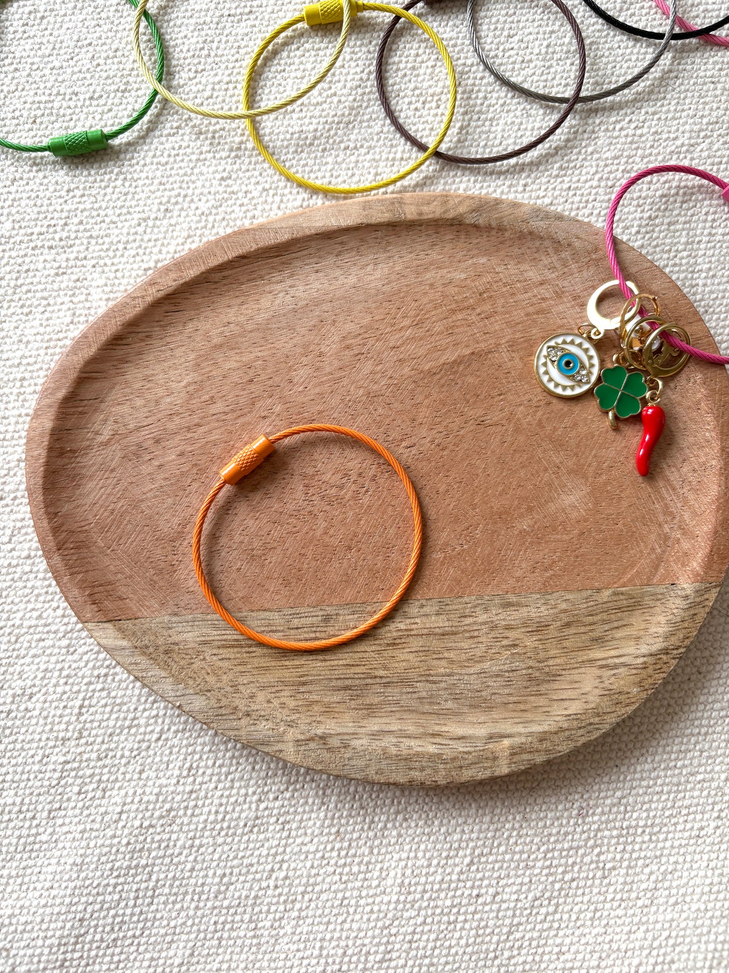Anneau de rangement pour marqueurs de maille tricot & crochet