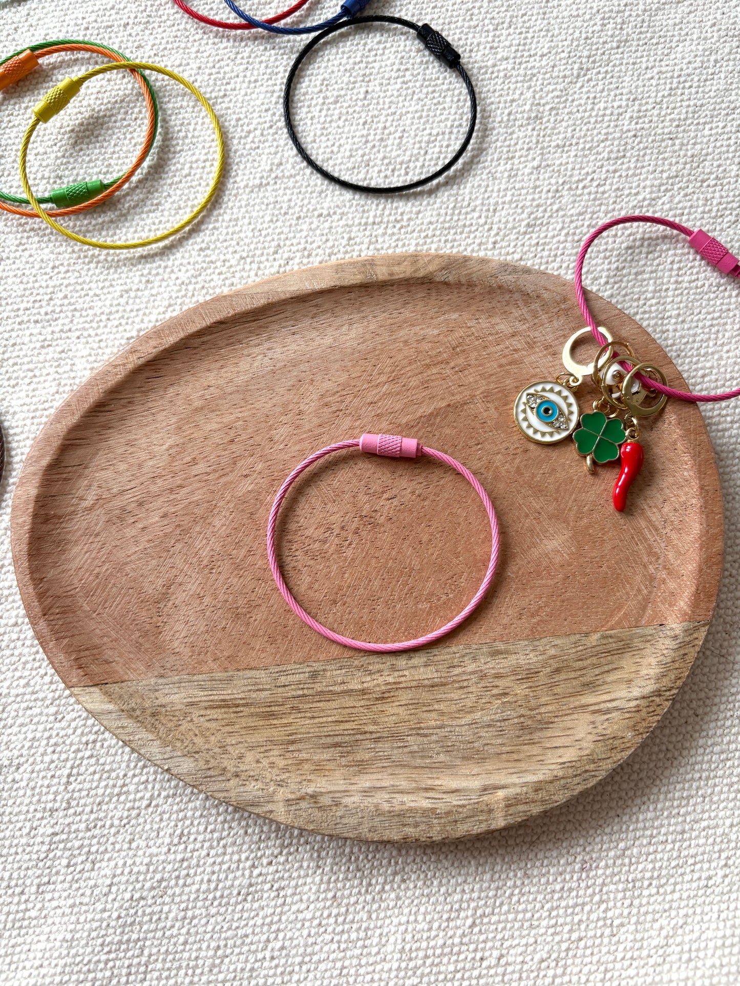 Anneau de rangement pour marqueurs de maille tricot & crochet