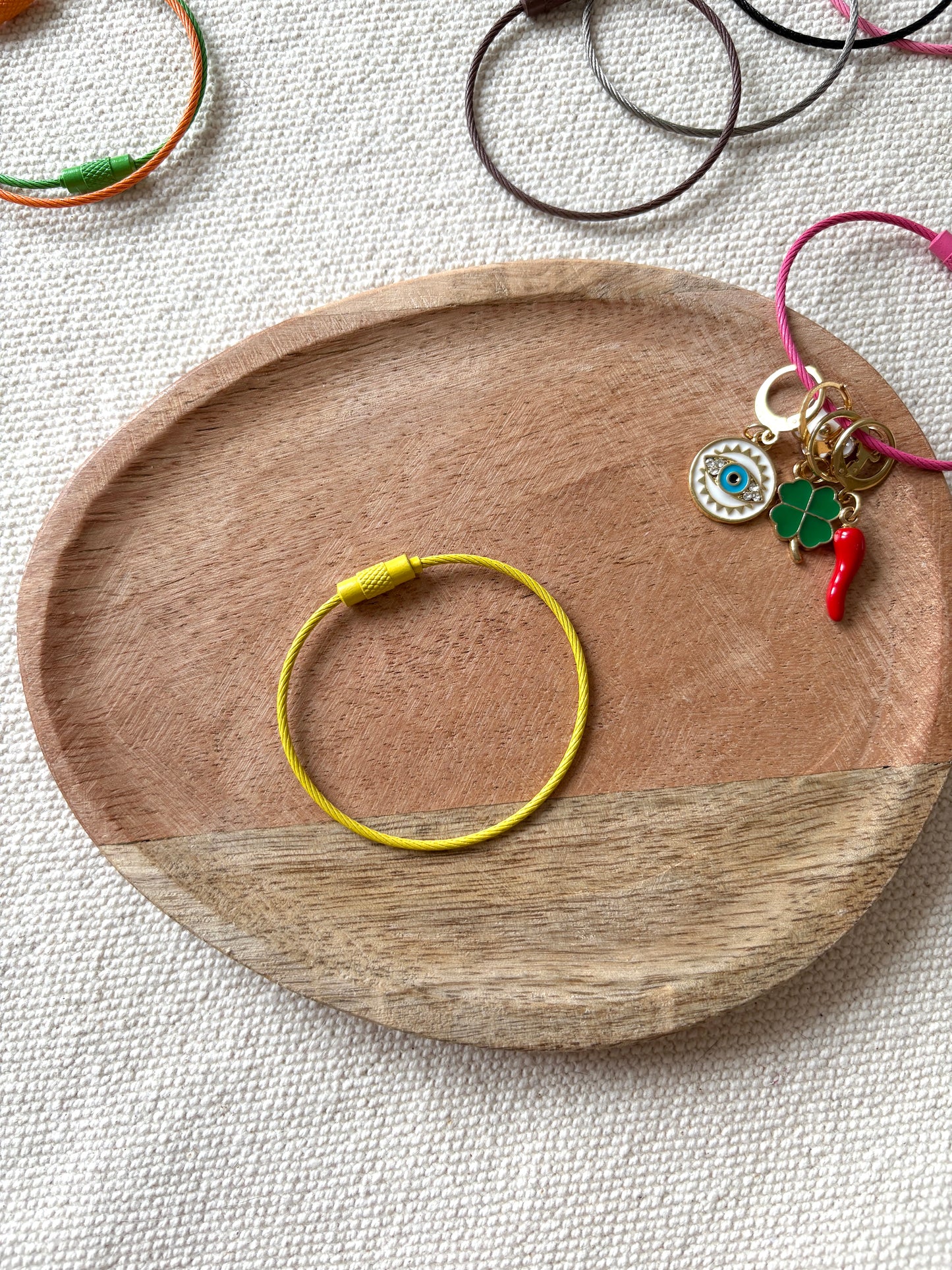 Anneau de rangement pour marqueurs de maille tricot & crochet