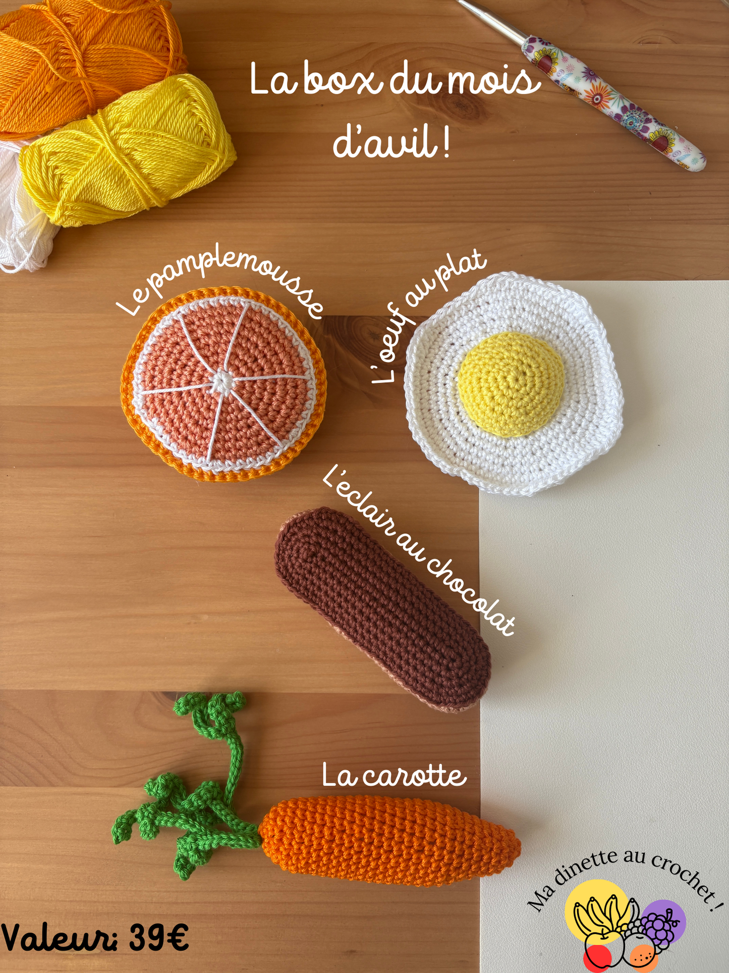 Abonnement "Ma dinette au crochet" 🧶