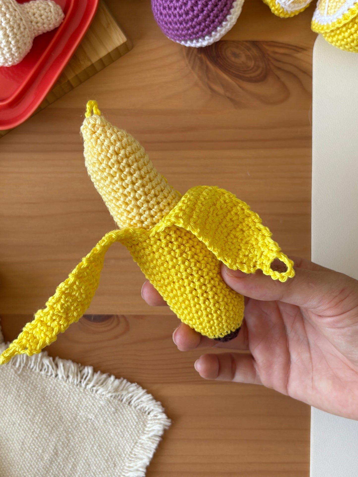 La banane à eplucher 🍌