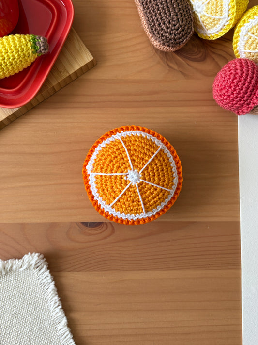 Patron de l'orange et la demi orange 🧡