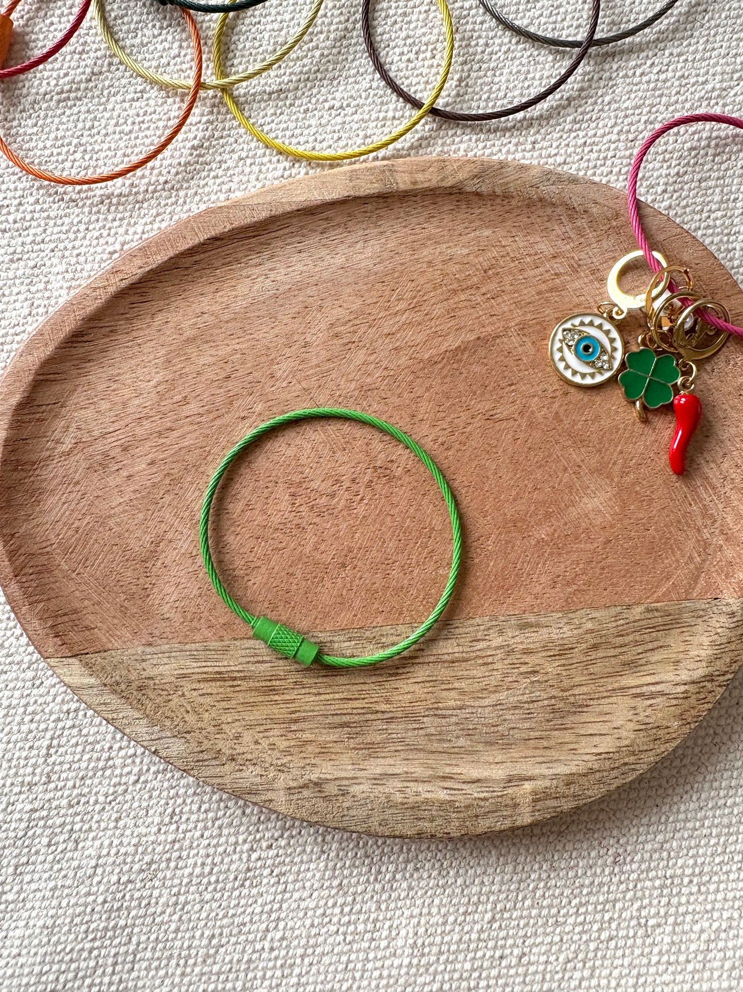 Anneau de rangement pour marqueurs de maille tricot & crochet