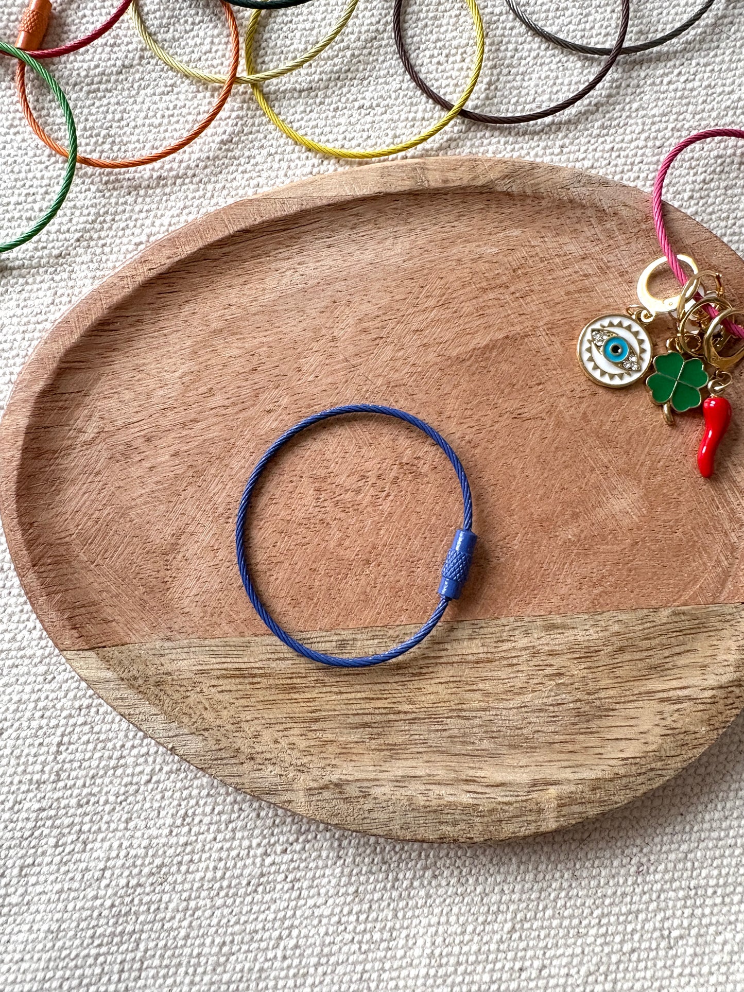 Anneau de rangement pour marqueurs de maille tricot & crochet