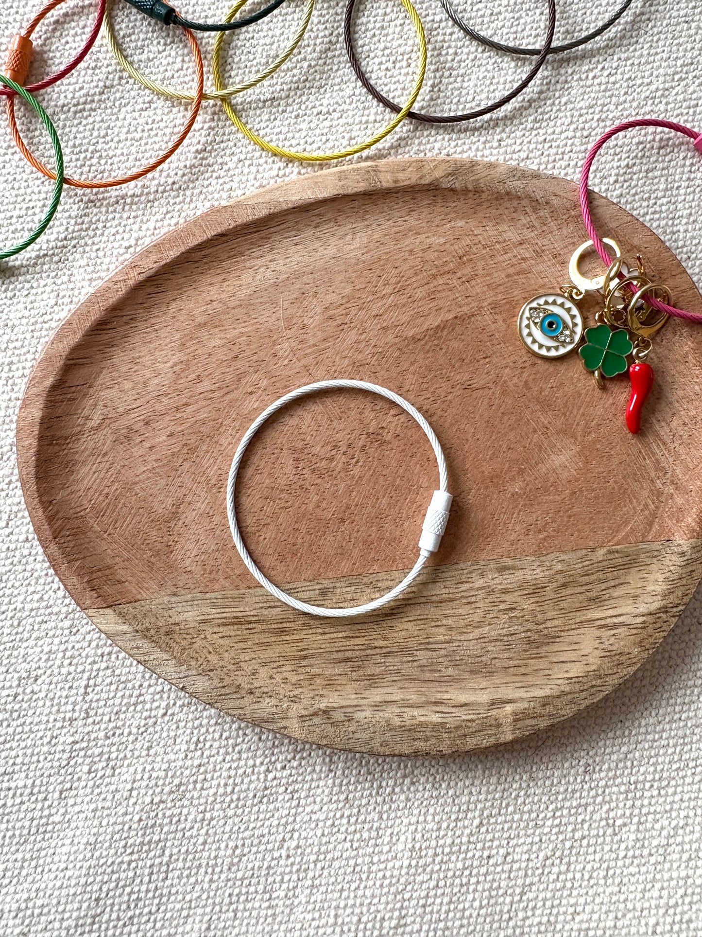 Anneau de rangement pour marqueurs de maille tricot & crochet