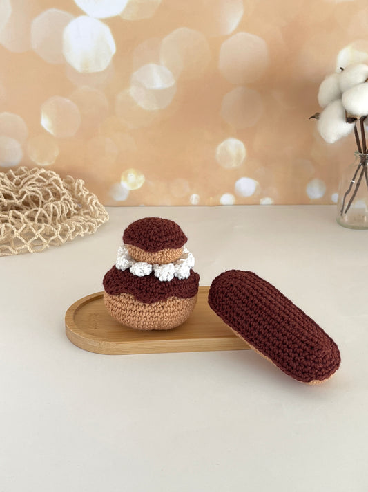 L'éclair café ou chocolat