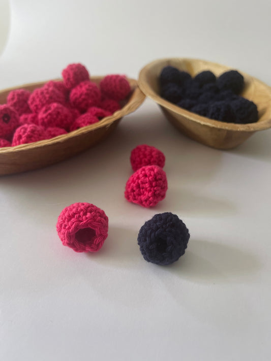 Les framboises et les mûres