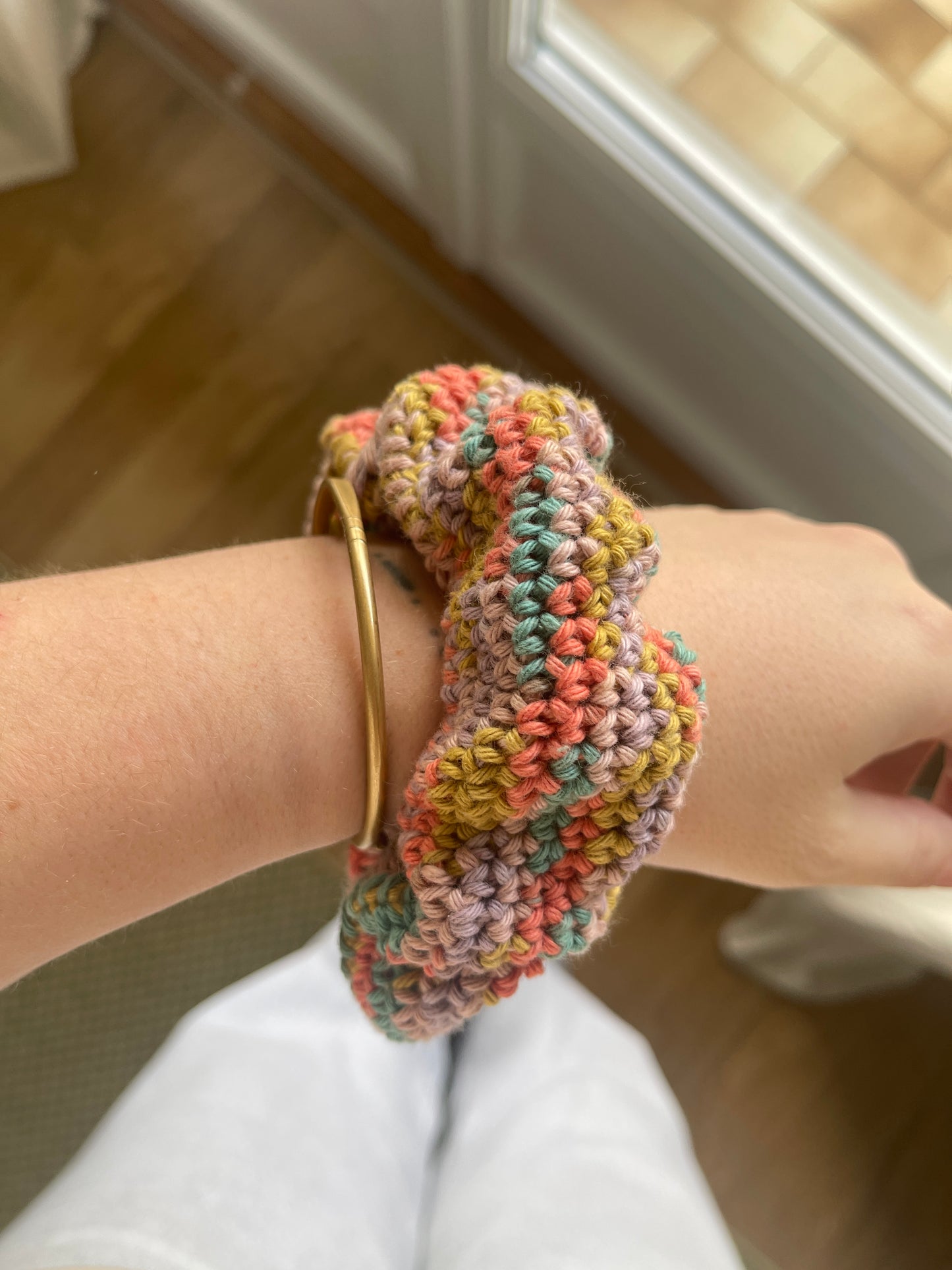 Le Chouchou scrunchie multicolore !