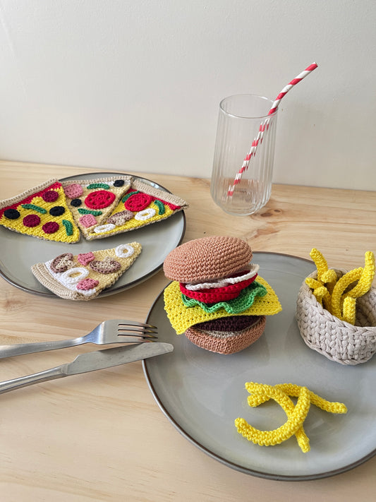 Le burger et ses frites 🍔🍟