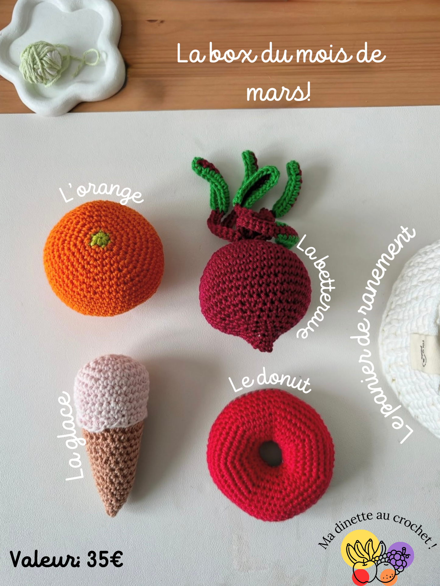 Abonnement "Ma dinette au crochet" 🧶