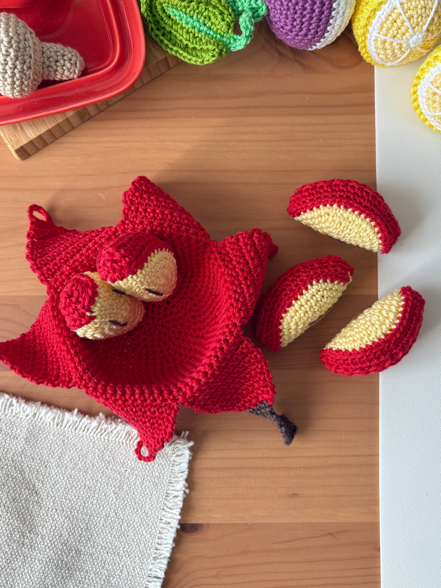 La pomme et ses quartiers 🍎