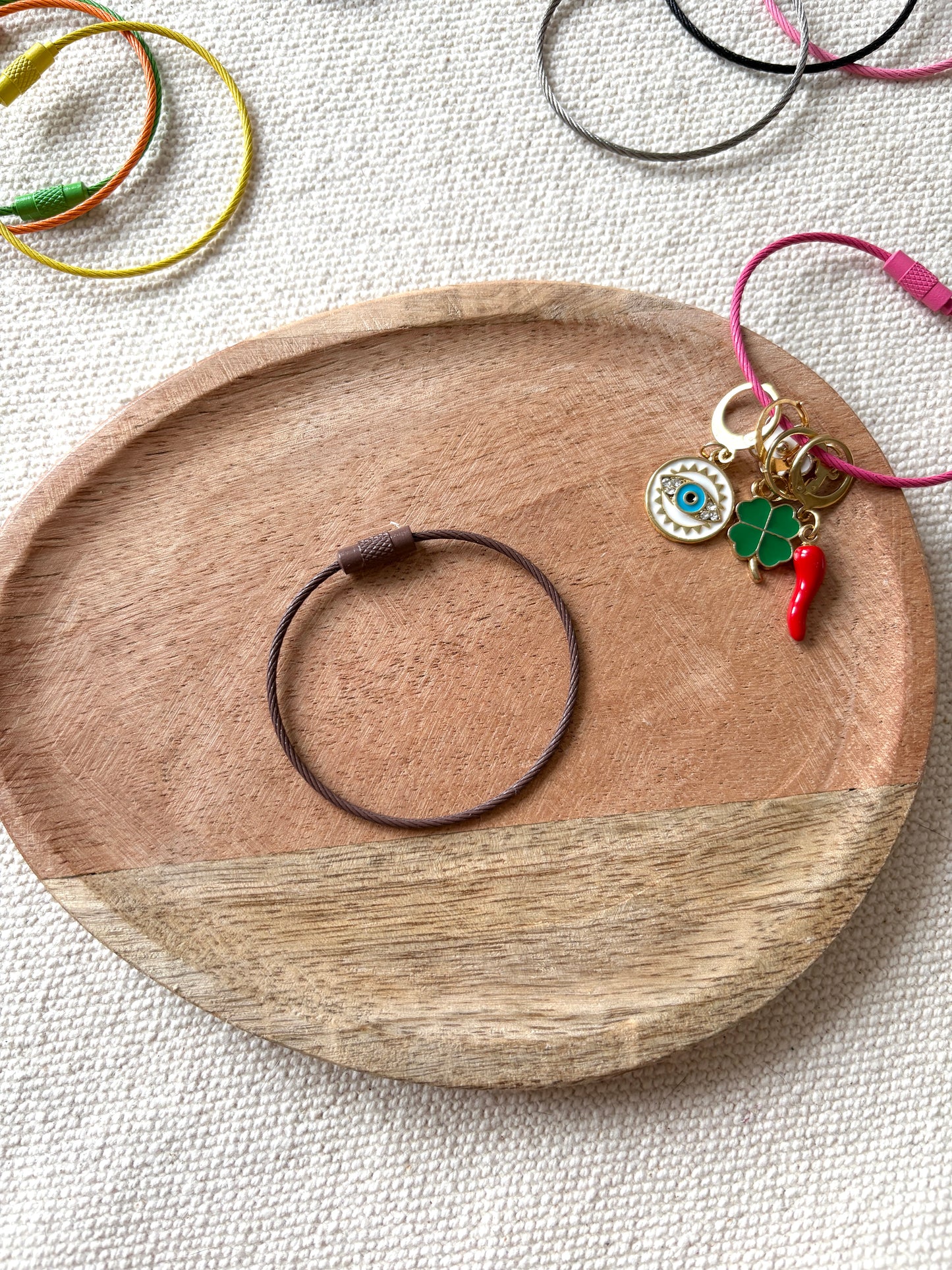Anneau de rangement pour marqueurs de maille tricot & crochet