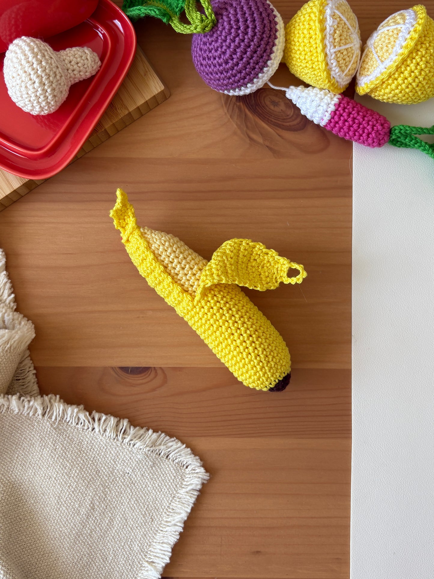 La banane à eplucher 🍌