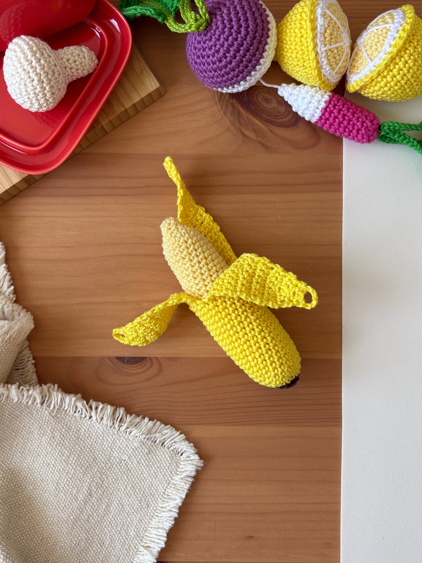 La banane à eplucher 🍌