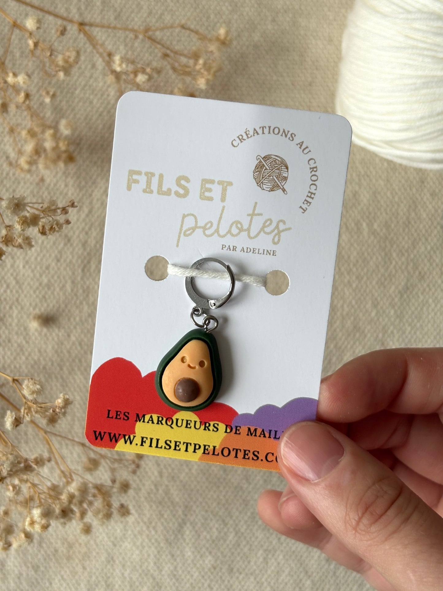 Les marqueurs de mailles en resine