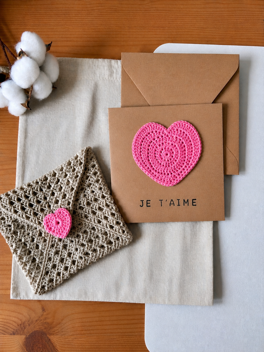 Pochette et carte Love ♥️