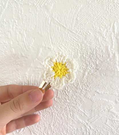 Barrettes fleurs