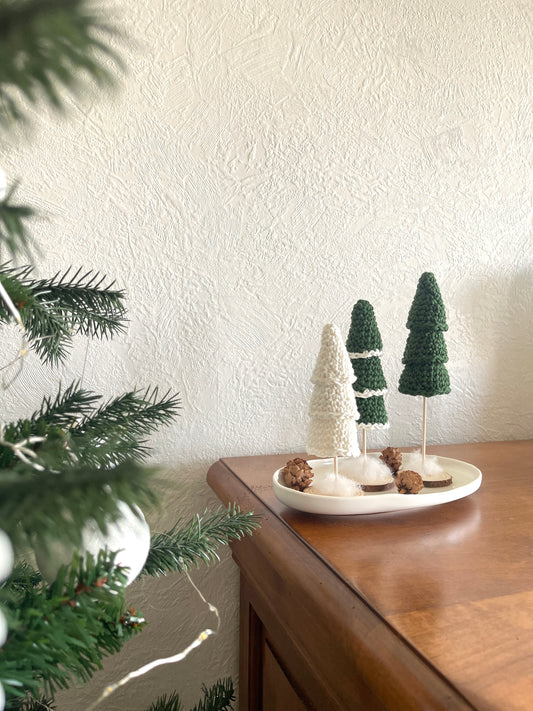 Le trio de sapins 🌲