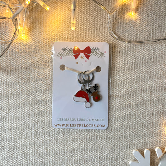 Les marqueurs de mailles de Noël 🎄