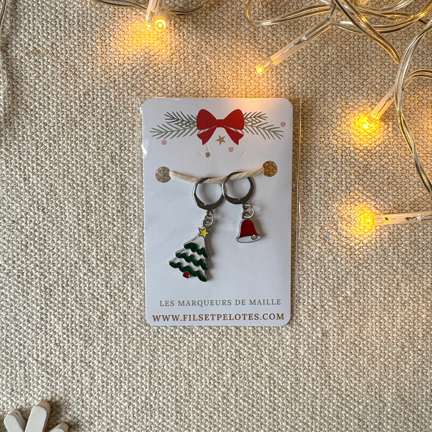 Les marqueurs de mailles de Noël 🎄