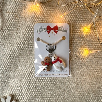Les marqueurs de mailles de Noël 🎄