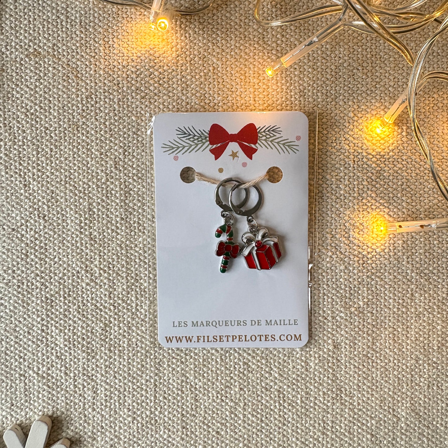 Les marqueurs de mailles de Noël 🎄