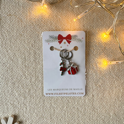 Les marqueurs de mailles de Noël 🎄