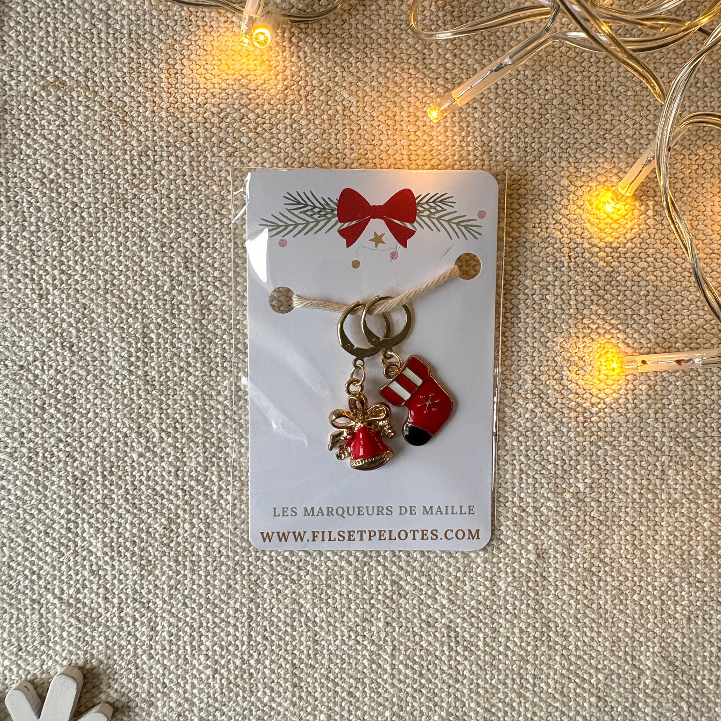 Les marqueurs de mailles de Noël 🎄
