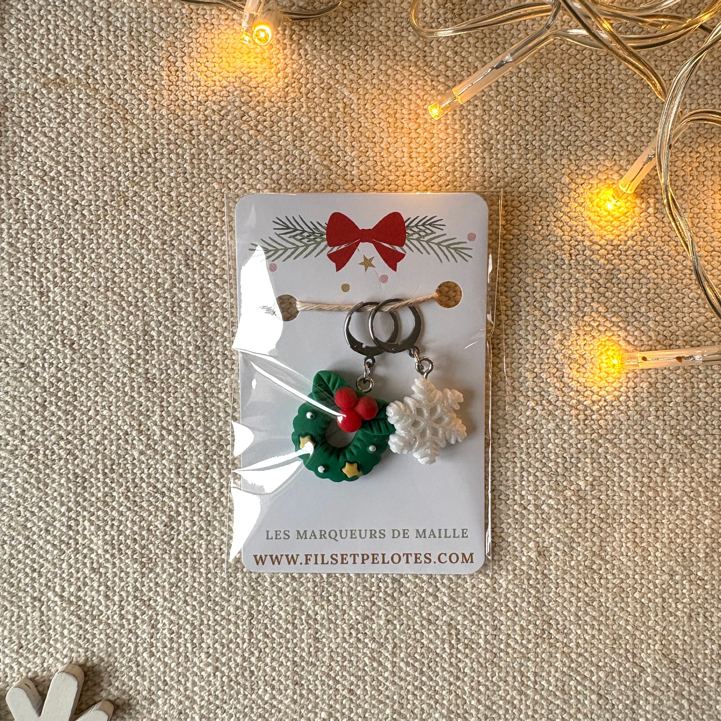 Les marqueurs de mailles de Noël 🎄