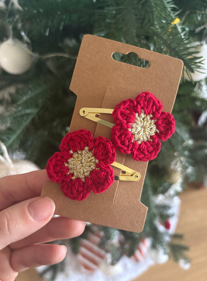 Barrettes fleurs 🌸