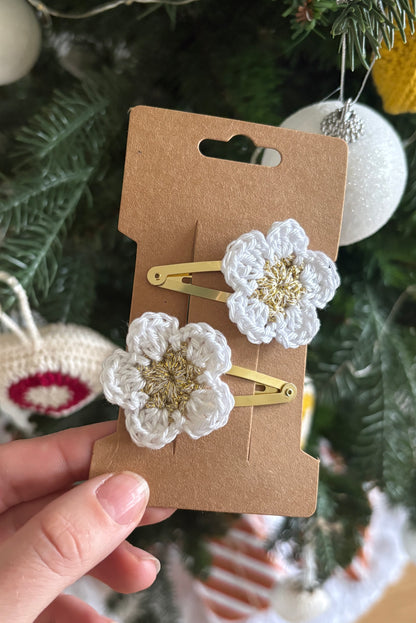 Barrettes fleurs 🌸