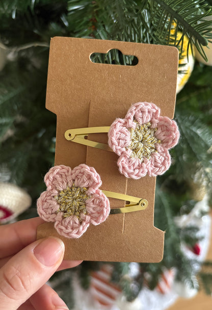Barrettes fleurs 🌸