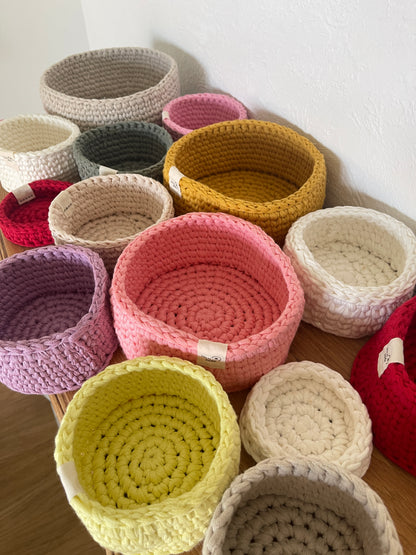 Storage baskets