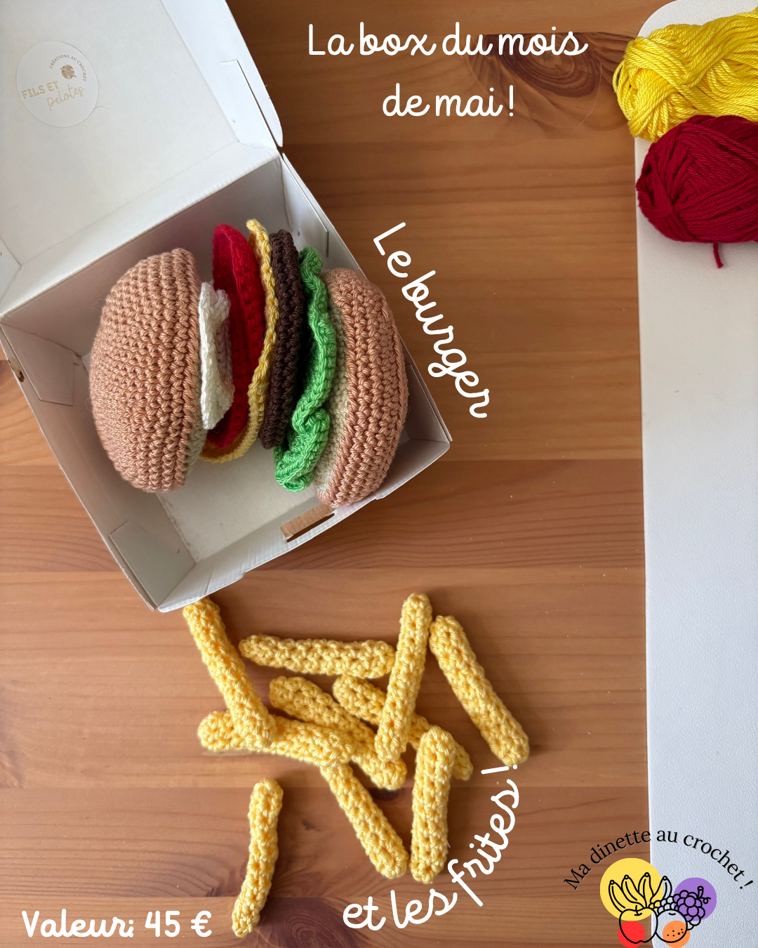 Abonnement "Ma dinette au crochet" 🧶