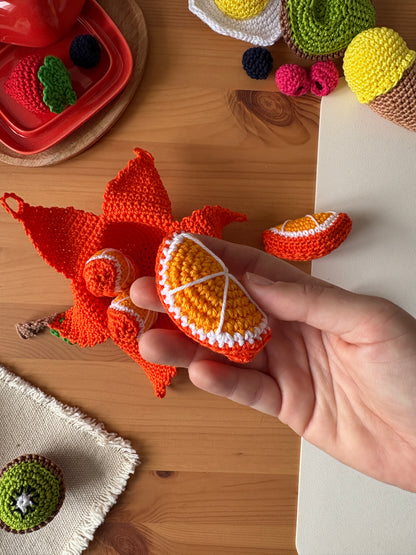 L'orange et ses quartiers 🍊