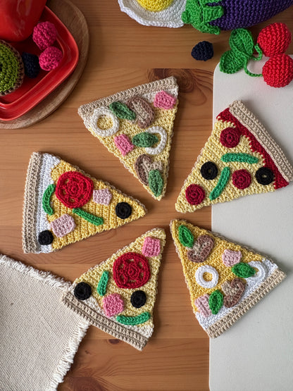 Les parts de pizza 🍕