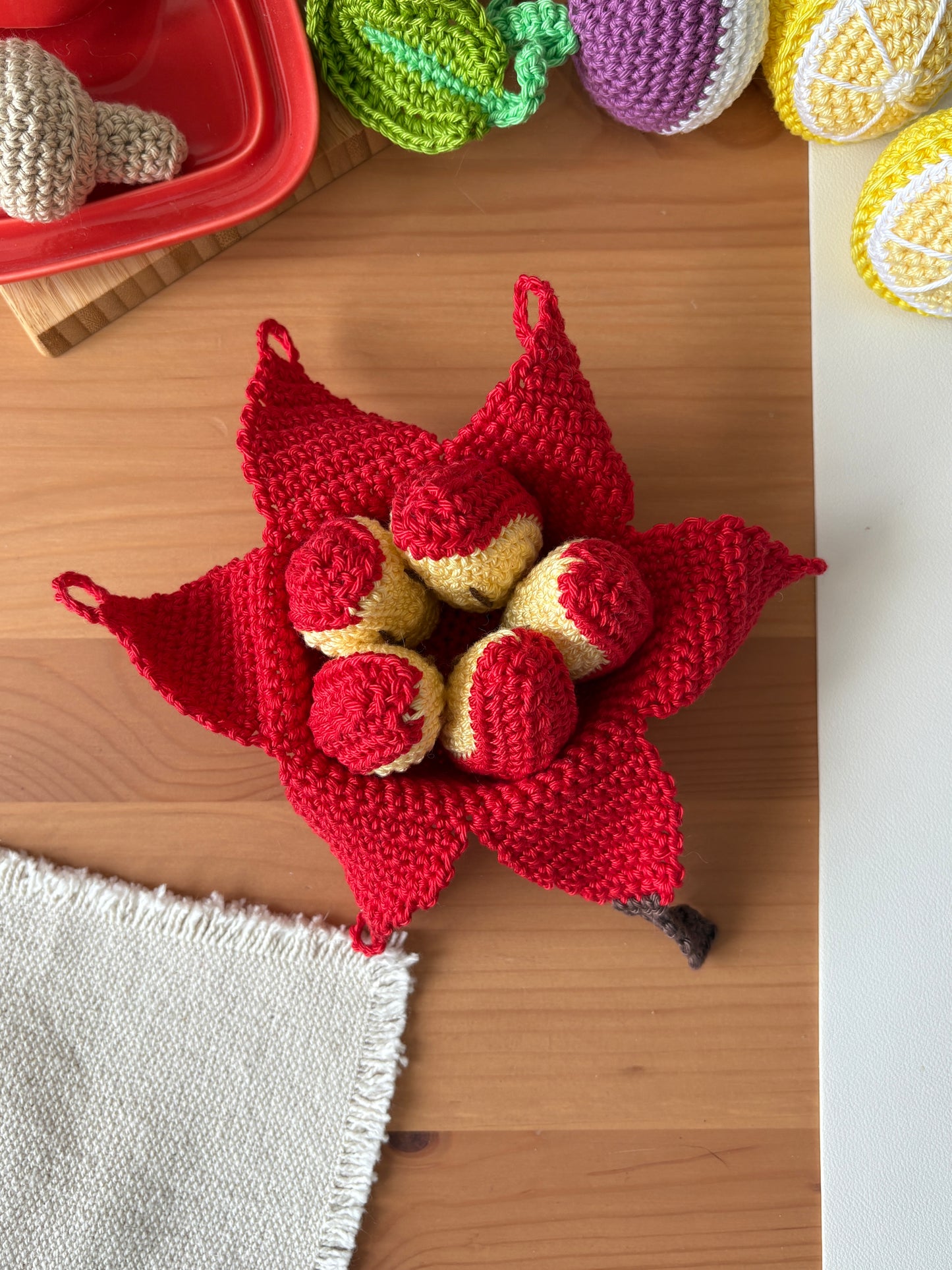 La pomme et ses quartiers 🍎