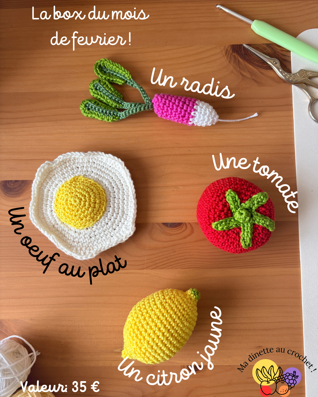 Abonnement "Ma dinette au crochet" 🧶