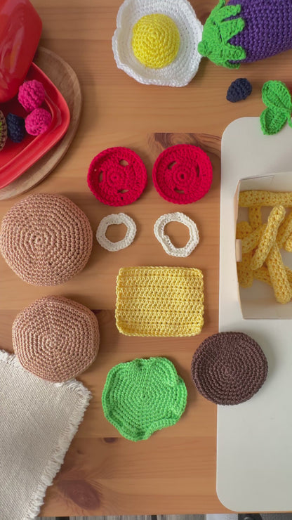 Le burger et ses frites 🍔🍟